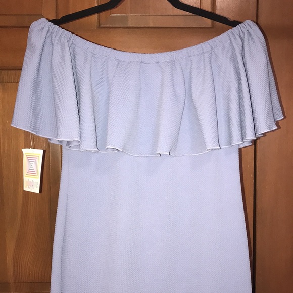 LuLaRoe Dress, Cici, Blue, Sz S, NWT! - Picture 5 of 15